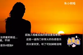 最火最好听的汽水音乐#孤独#视频封面
