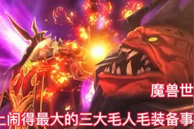 魔兽世界：史上闹得最大的三大毛人毛装备事件视频封面