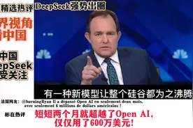 中国AI新突破！DeepSeek在国际上赢麻了视频封面