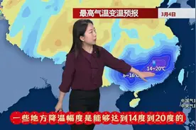 3月4日最高气温预报：部分地区降幅可达14-20度！视频封面