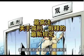 最高法关于减刑、假释的最新规定视频封面