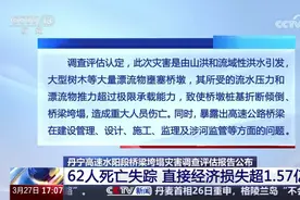 62人死亡失踪！丹宁高速水阳段桥梁垮塌灾害调查评估报告公布视频封面