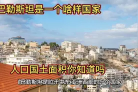 巴勒斯坦是一个啥样国家，人口国土面积你知道吗？视频封面