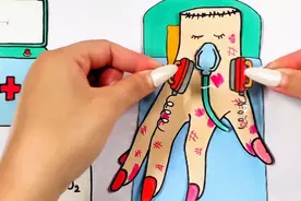 儿童动画，小云的妈妈出车祸了