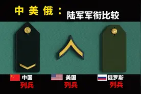 中美俄三国，陆军军衔比较视频封面