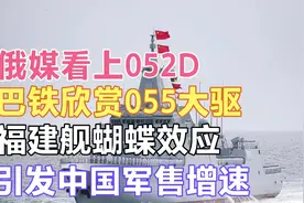 俄媒看上052D，巴铁欣赏055，福建舰蝴蝶效应，引发中国军售增速视频封面