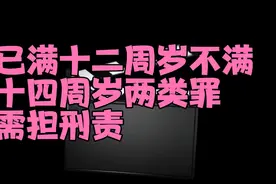 刑事责任年龄，有人说十二周岁？有说十四周岁？还有说十六周岁？视频封面