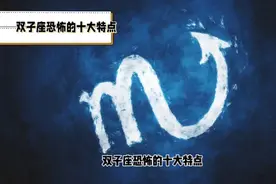 双子座恐怖的十大特点图片