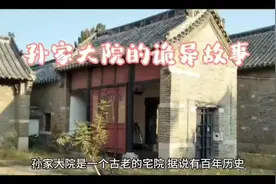孙家大院的诡异故事视频封面