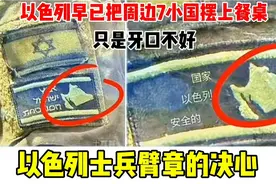 以色列士兵臂章的决心，以色列版图，巴以冲突，胡塞武装视频封面