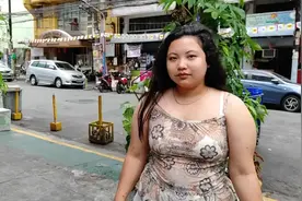 微胖女子来网红理发店剃光头视频封面