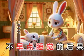 儿童睡前故事《不早点睡觉的后果》视频封面
