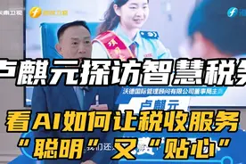 卢麒元探访智慧税务 看AI如何让税收服务“聪明”又“贴心