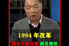 1994年改革，国企下岗分流减员增效 #温铁军视频封面