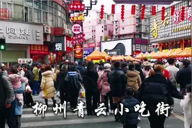 柳州青云民俗特色小吃街，一大清早就来了这么多人，根本走不进去视频封面