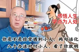 你是不是经常遇到小人，教你两句话化解小人，八个办法对付小人视频封面
