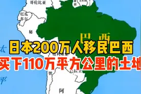 日本200万人移民巴西，买下110万平方公里的土地！视频封面