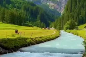 如此浪漫绝美的人间仙境，当然首先是分享给你啊！#治愈系风景视频封面