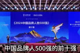 中国品牌人500强的前十强视频封面