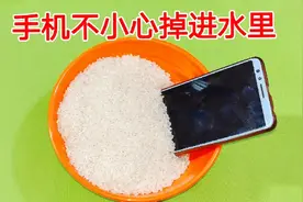 手机不小心掉进水里，没有黑屏之前你一定要这样做，手机才不会坏视频封面