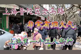 上海普陀区老马路非常有烟火气，那里可是上海第一个工人新村视频封面