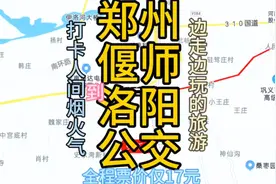 郑州到洛阳的公交旅游线路来了，全程票价仅17元，去看牡丹方便了视频封面