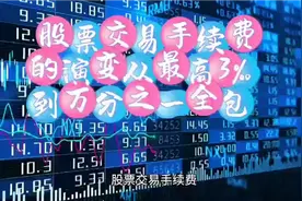 股票交易手续费的演变从最高3‰到万分之一全包视频封面