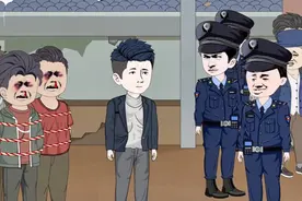 我在卖书包被人恶意举报，结果却在警局遇到熟人 #沙雕动画视频封面