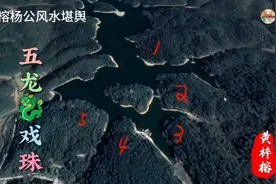 五龙戏珠 逆水风水宝地 卫星地图寻龙找地视频封面