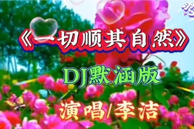 一首DJ歌曲《一切顺其自然》把心放宽看淡，老天自有安排歌声好听视频封面
