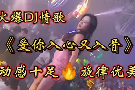 伤感情歌《爱你入心又入骨》DJ版，伤感催泪，句句深情，太好听视频封面