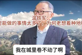 温铁军：农村能做的事情太多了，为什么老想着种地呢？#认知