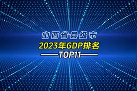 山西省11个县级市，2023年GDP排名，看看谁是山西最强县级市视频封面