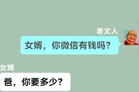 老丈人和女婿的搞笑聊天记录，笑到肚子疼视频封面