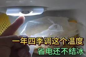 冰箱维修师傅偷偷告诉我，一年四季调这个温度，省电还不结冰视频封面