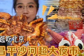 【逛吃北京】昌平沙河惊现一个大夜市！好几十家小吃根本吃不完！视频封面