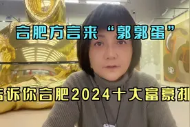合肥方言来“郭郭蛋” 告诉你2024合肥十大富豪排名视频封面
