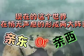 世界正在悄无声息地形成两大阵营？亲西或是亲东？视频封面