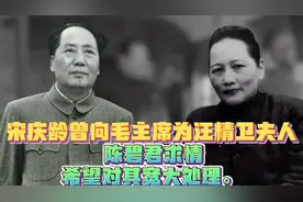 宋庆龄曾向毛主席为汪精卫夫人陈碧君求情，希望对其宽大处理。