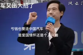 #雷军#：亏钱也要造中国汽车，是爱国情怀还是个人兴趣？视频封面