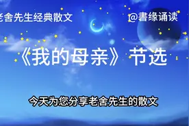 老舍先生经典散文《我的母亲》视频封面