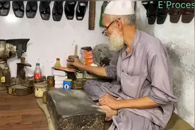 老巴仙人手搓古法手工皮鞋视频封面