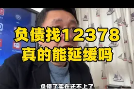 负债找12378不一定有用