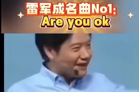 家人们谁懂啊！雷军没起诉反而花200万买下“are you ok”版权视频封面