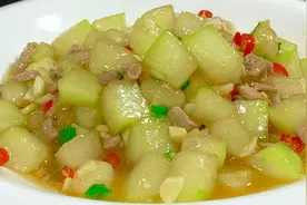 冬瓜炒肉末时，切记不要焯水，教你一招，鲜嫩好吃又入味，超下饭视频封面