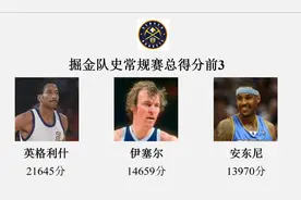 盘点掘金队史常规赛&季后赛总得分-总盖帽前三的球员视频封面