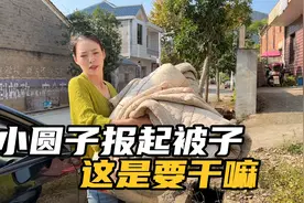 棉被用的时间久了你们都丢掉吗？今天小圆子要去弹棉花了视频封面
