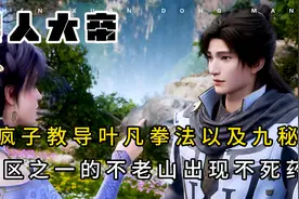 老疯子教导叶凡拳法与九秘，七大生命禁区的不老山出现不死药