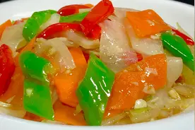这才是小炒萝卜片最好吃做法，鲜香入味不岀水，一周吃六次都不腻视频封面