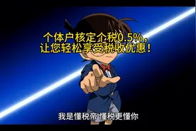 个体户核定个税0.5%，让您轻松享受税收优惠！视频封面